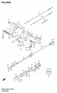 DF9.9A From 00994F-310001 (P01)  2013 drawing TILLER HANDLE (DF8A:P01)