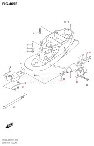 DF300A From 30002P-710001 (E03)  2017 drawing DRIVE SHAFT HOUSING (DF300A:E03:L-TRANSOM)