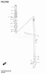 DF30A From 03003F-040001 (P03)  2020 drawing SHIFT ROD