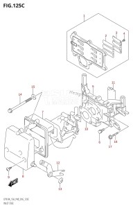 DT15A From 01504-610001 (P36 P40 P81)  2016 drawing INLET CASE (DT9.9A:P81)