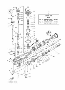 E115AETL drawing PROPELLER-HOUSING-AND-TRANSMISSION-1