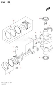 DF9.9A From 00994F-510001 (P01)  2015 drawing CRANKSHAFT