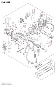 DF115A From 11503F-710001 (E11 E40)  2017 drawing OPT:REMOTE CONTROL (1) (DF140AZ:E11)