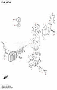 DF20A From 02002F-610001 (P03)  2016 drawing RECTIFIER /​ IGNITION COIL (DF20A:P03)