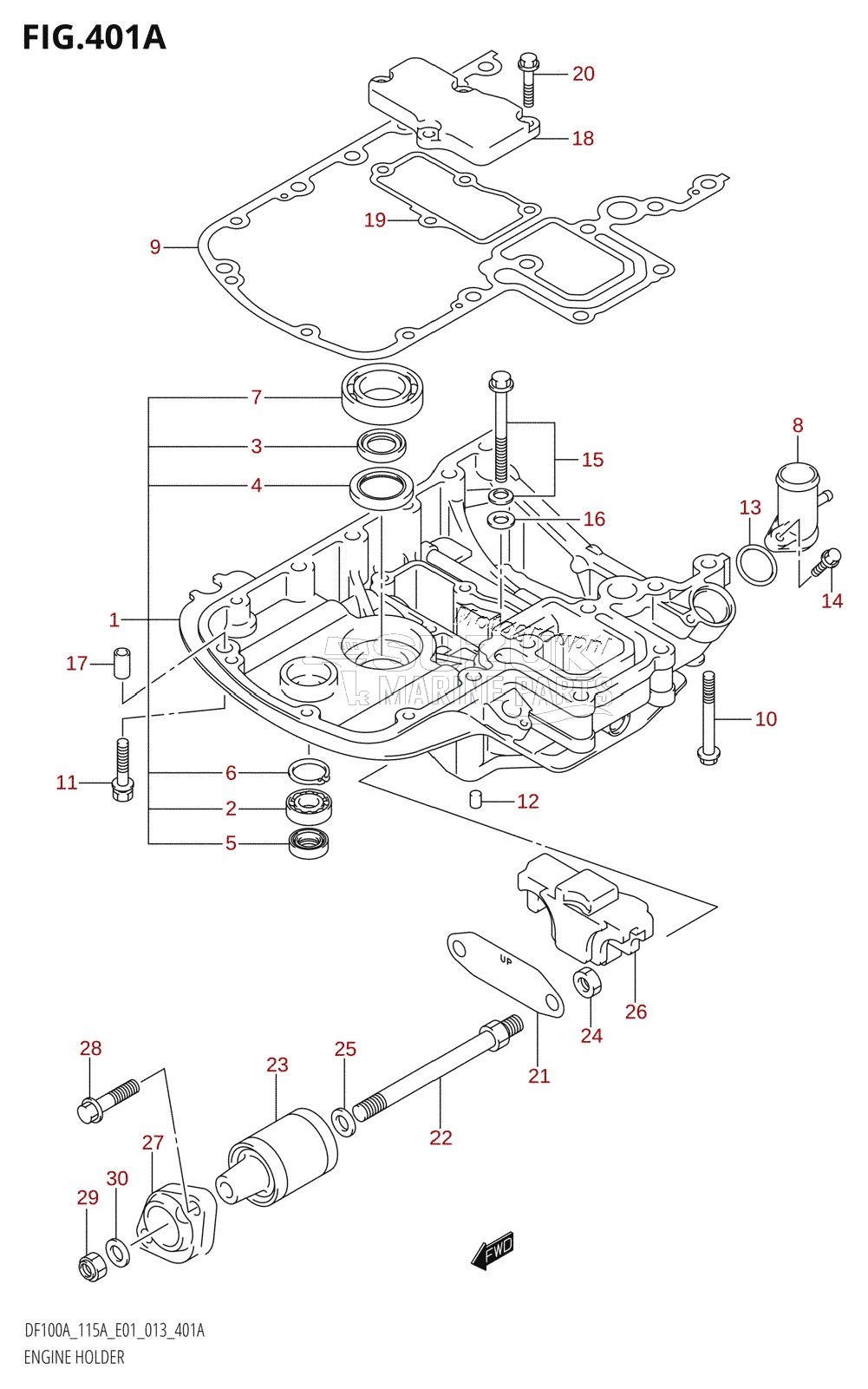 ENGINE HOLDER