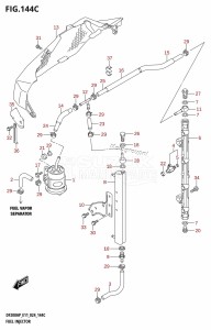 DF150AP From 15003P-440001 (E11)  2024 drawing FUEL INJECTOR (E40)