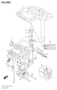 DT9.9A From 00993K-610001 (P36 P40)  2016 drawing SWIVEL BRACKET (DT9.9AK:P36)