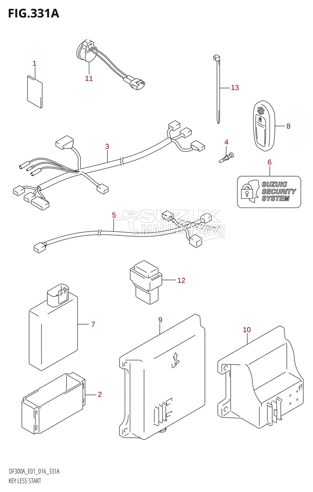 KEY LESS START (DF300A:E01)