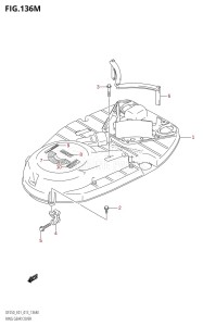 DF200Z From 20002Z-310001 (E01 E40)  2013 drawing RING GEAR COVER (DF250Z:E40)