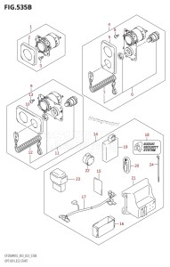 DF150AST From 15004F-040001 (E03)  2020 drawing OPT:KEY LESS START (023)