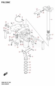 DF40A From 04003F-710001 (E03)  2017 drawing SWIVEL BRACKET (DF60A:E03)