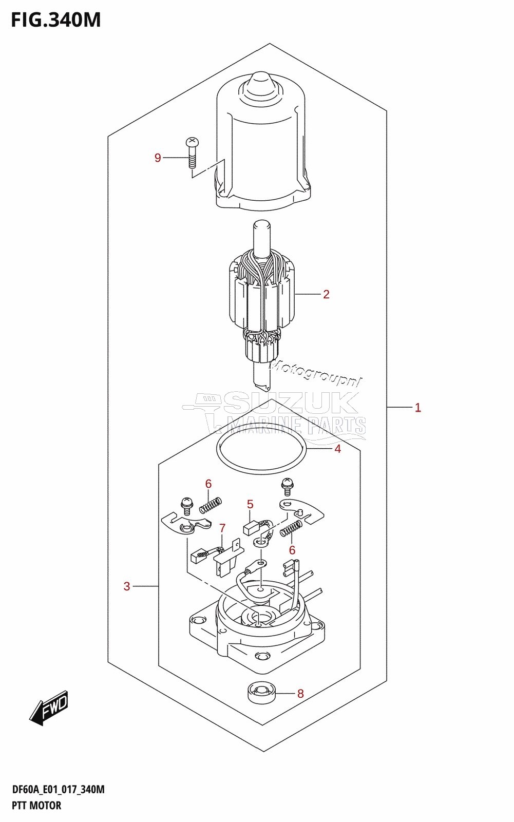 PTT MOTOR (DF60AVT:E01)