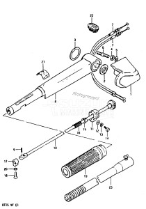 DT15 From 01501-403841 till 408230 ()  1984 drawing HANDLE