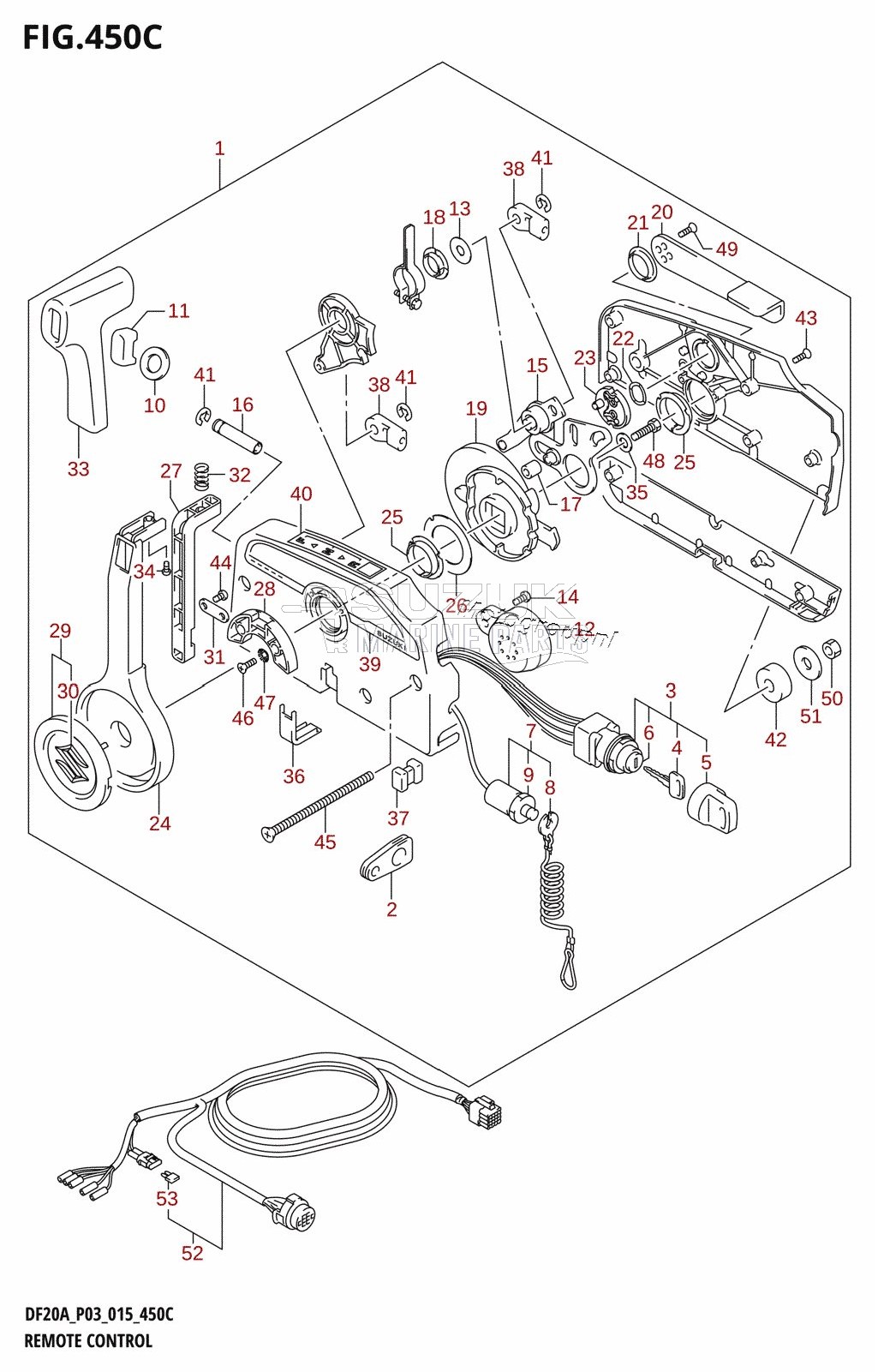 REMOTE CONTROL (DF15AR:P03)