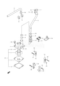 Outboard DF 60 drawing Water Pump