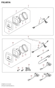 DF175AP From 17503P-910001 (E01 E40)  2019 drawing OPT:MULTI FUNCTION GAUGE (1)