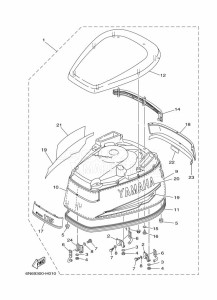 115CETOL drawing FAIRING-UPPER