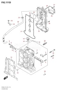 DF40A From 04003F-040001 (E01)  2020 drawing CYLINDER HEAD (DF60AVT,DF60AVTH,DF40ASVT)