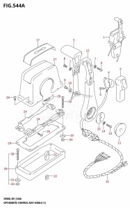 DF60A From 06002F-010001 (E01 E40)  2010 drawing OPT:REMOTE CONTROL ASSY SINGLE (1)