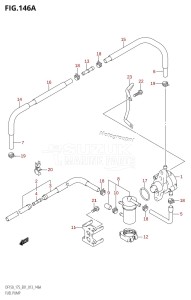 DF175Z From 17502Z-310001 (E01 E40)  2013 drawing FUEL PUMP (DF150T:E01)