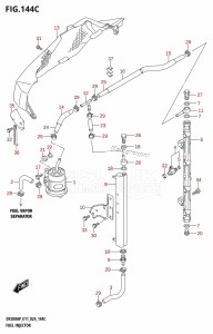 DF200AP From 20003P-440001 (E11 - E40)  2024 drawing FUEL INJECTOR (E40)