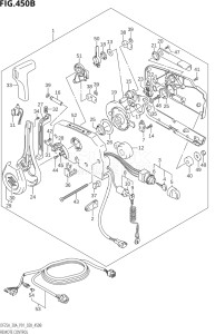 03003F-040001 (2020) 30hp P01 P40-Gen. Export 1 (DF30A  DF30AQ  DF30AR  DF30AT  DF30ATH) DF30A drawing REMOTE CONTROL (DF25AT,DF30AT)