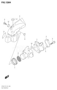 01504F-410001 (2014) 15hp P01-Gen. Export 1 (DF15A  DF15AR) DF15A drawing INLET MANIFOLD (DF20A:P40)