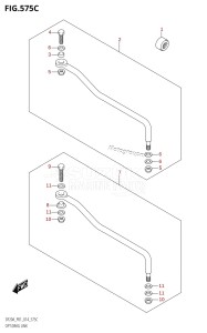 DF20A From 02002F-410001 (P01)  2014 drawing OPT:DRAG LINK (DF20A:P01)