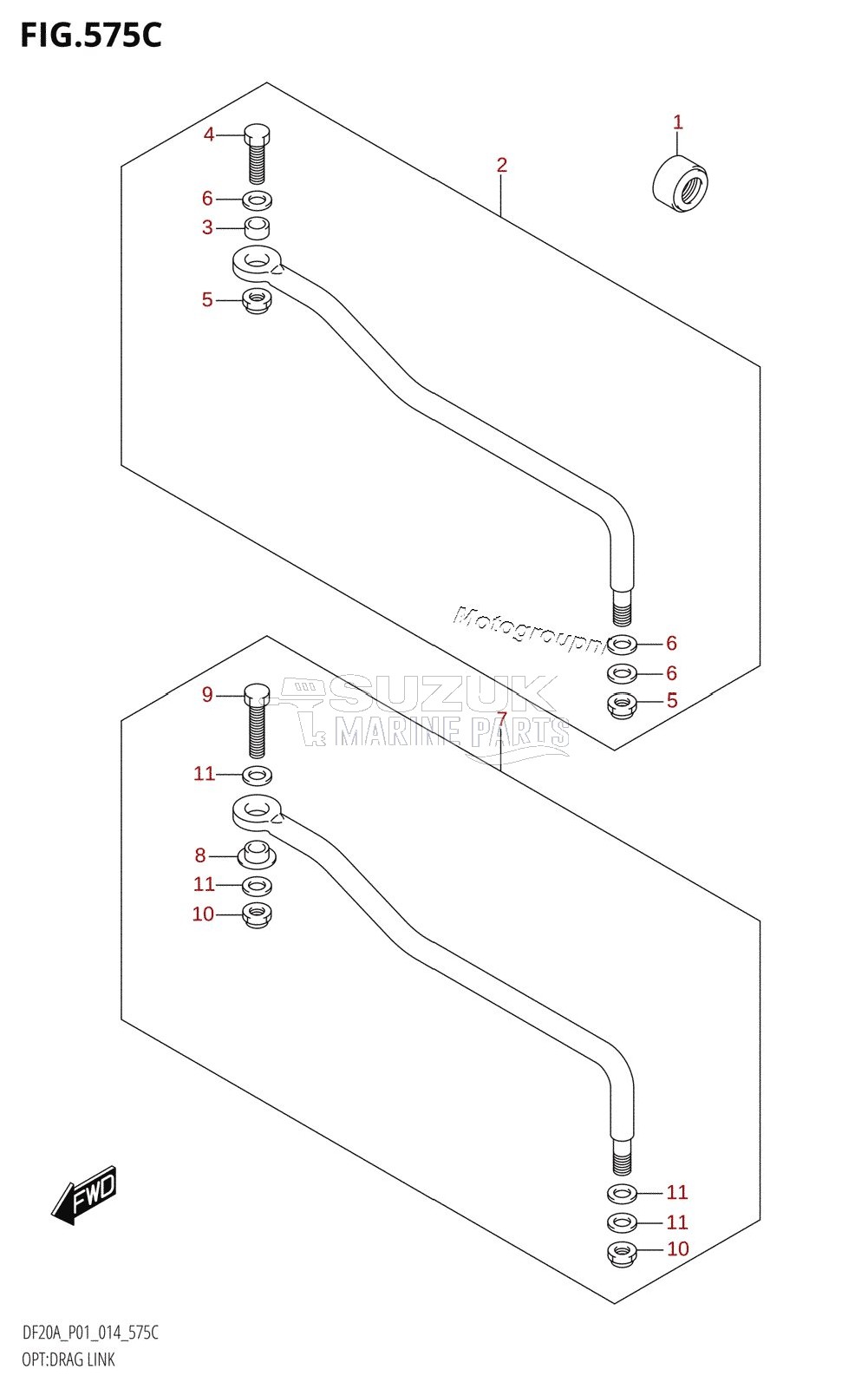 OPT:DRAG LINK (DF20A:P01)