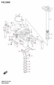 DF50A From 05004F-910001 (E01)  2019 drawing SWIVEL BRACKET (DF60ATH:E01,DF60ATH:E40)