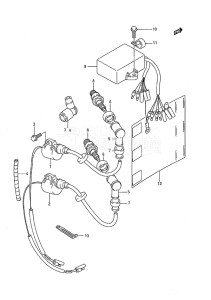 Outboard DT 8c drawing Ignition