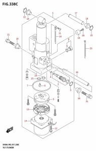 DF9.9B From 00995F-710001 (P03)  2017 drawing TILT CYLINDER (DF15ATH:P03)