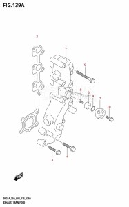 DF30A From 03003F-510001 (P03)  2015 drawing EXHAUST MANIFOLD