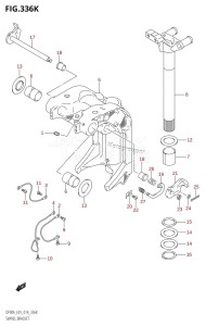 DF80A From 08002F-410001 (E01 E40)  2014 drawing SWIVEL BRACKET (DF90ATH:E40)