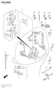 DF115BSS From 11507F-340001 (E03)  2023 drawing HARNESS