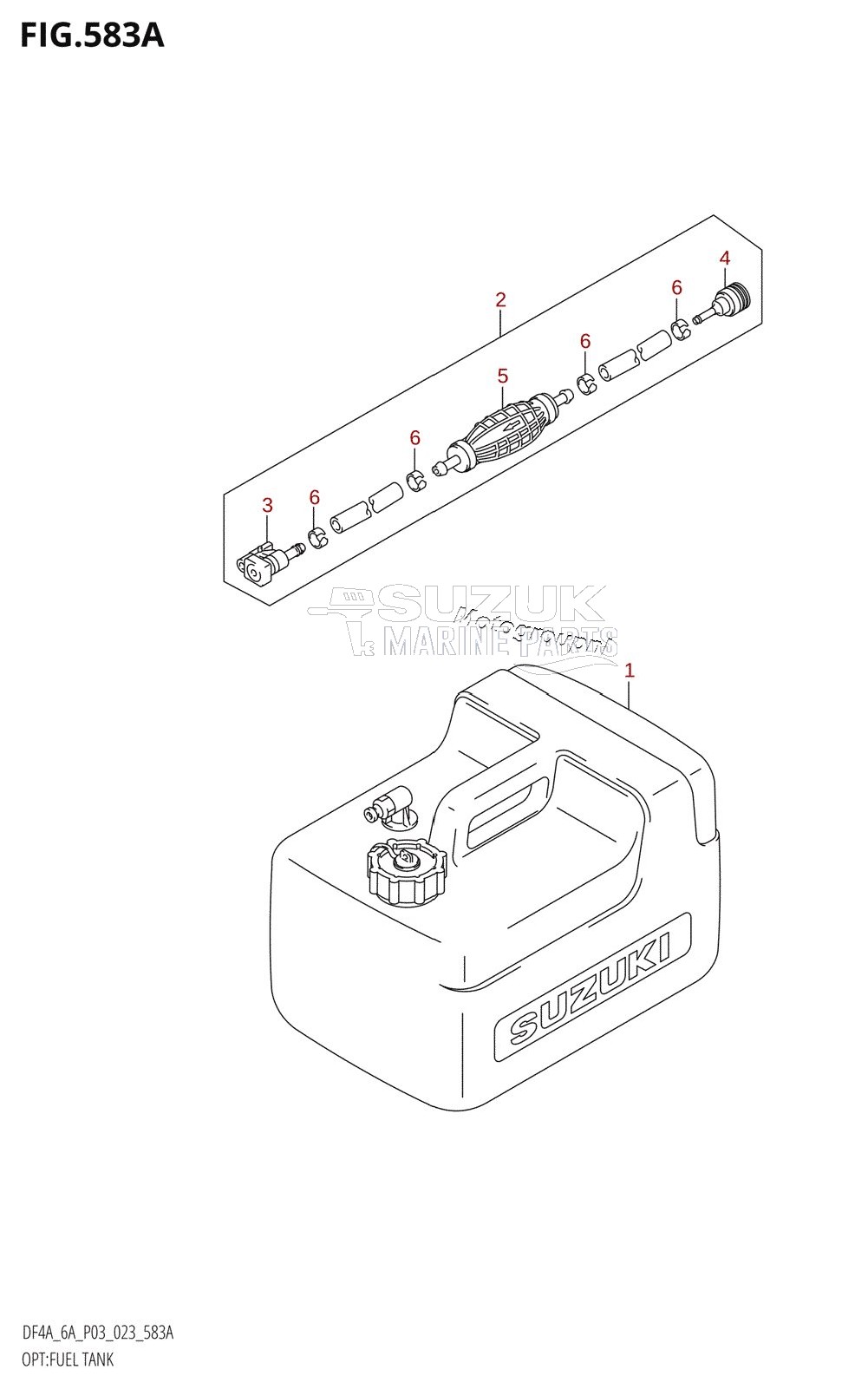 OPT:FUEL TANK (DF6A)