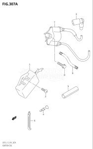 00992F-680001 (2006) 9.9hp P01-Gen. Export 1 (DF9.9K6  DF9.9RK6) DF9.9 drawing IGNITION COIL (K4)