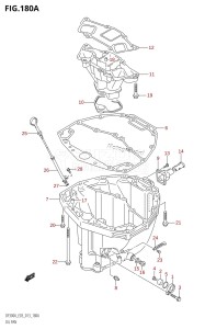 DF250A From 25003P-310001 (E03)  2013 drawing OIL PAN