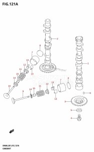 DF40A From 04003F-310001 (E01)  2013 drawing CAMSHAFT