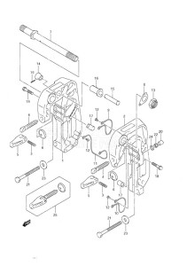 DF 9.9 drawing Clamp Bracket