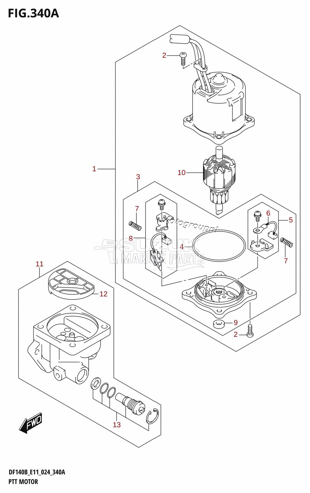 PTT MOTOR (DF140BT,DF140BZ)