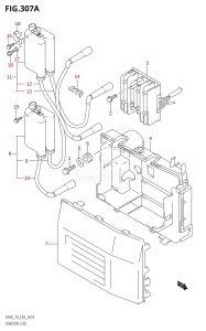 DF60 From 06001F-780001 (E03)  2007 drawing IGNITION COIL