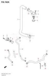 DF90A From 09003F-010001 (E01 E40)  2010 drawing THERMOSTAT