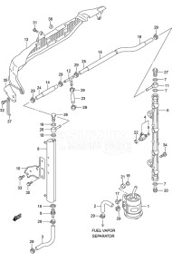 Outboard DF 150 drawing Fuel Injector