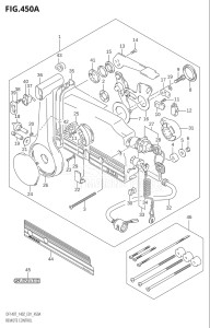 14001Z-251001 (2002) 140hp E01-Gen. Export 1 (DF140ZK2) DF140 drawing REMOTE CONTROL (K2,K3)