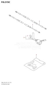 DF8A From 00801F-310001 (P01)  2013 drawing OPT:REMOCON CABLE (DF9.9A:P01)