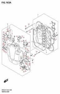 DF225T From 22503F-340001 (E11 E40)  2023 drawing THROTTLE BODY (DF200T,DF200Z)