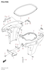 05003F-610001 (2016) 50hp E03-USA (DF50A) DF50A drawing SIDE COVER (DF40A:E03)