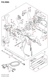 DF250T From 25004F-510001 (E03)  2015 drawing OPT:REMOTE CONTROL