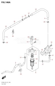 DF200AZ From 20003Z-510001 (E03)  2015 drawing FUEL PUMP